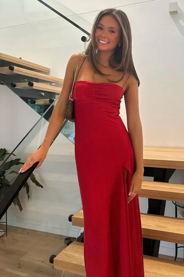 Yellow prom dresses, evening dresses,party dresses, sexy formal dress - View 6 | FashionDia