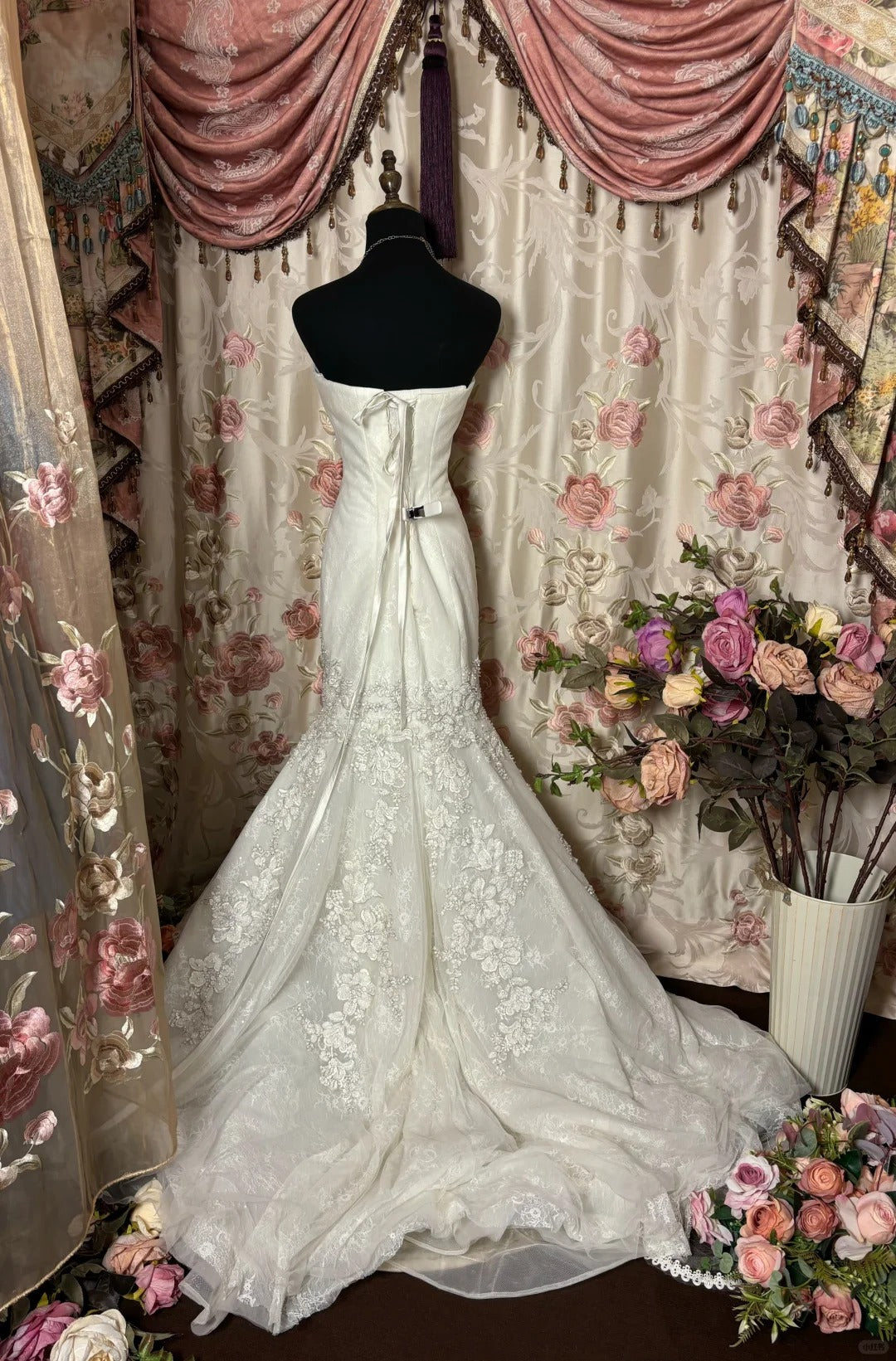 White Strapless Long Elegant Wedding Dresses Princess Bridal Gown fg7360