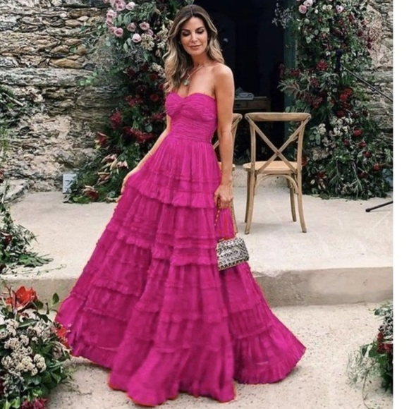 Fashion Red Prom Dresses Long Sexy Prom Dress - View 2 | FashionDia