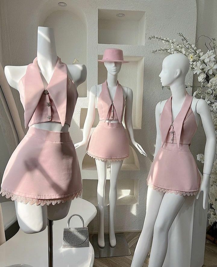 Two Piece Short Prom Dress Party Dress Homecoming Dress - View 2 | FashionDia
