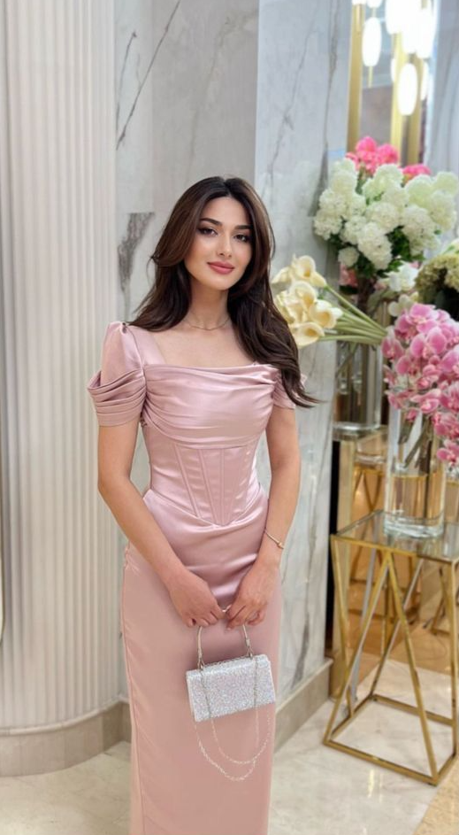 Fashion Prom Dresses Pink Sexy Evening Dress - View 2 | FashionDia