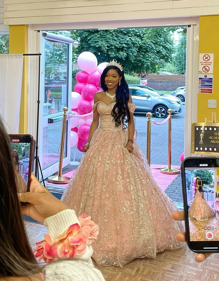 Ball Gown Off-the-Shoulder A-Line Quinceanera Dress - FashionDia