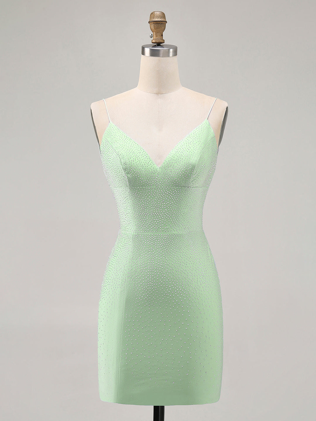 Bodycon Backless Short Homecoming Dress with Beading