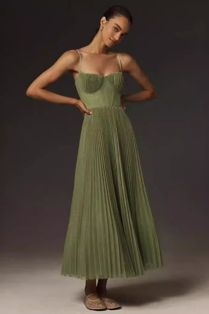 Low-Back Slip Party Dress