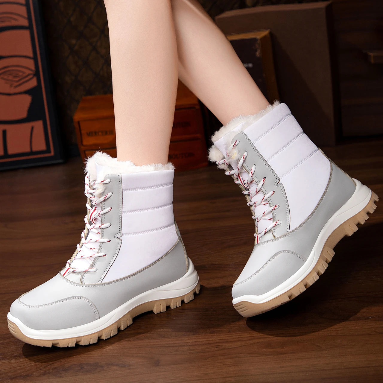 Chic Orthopedic Boots with Unique Design