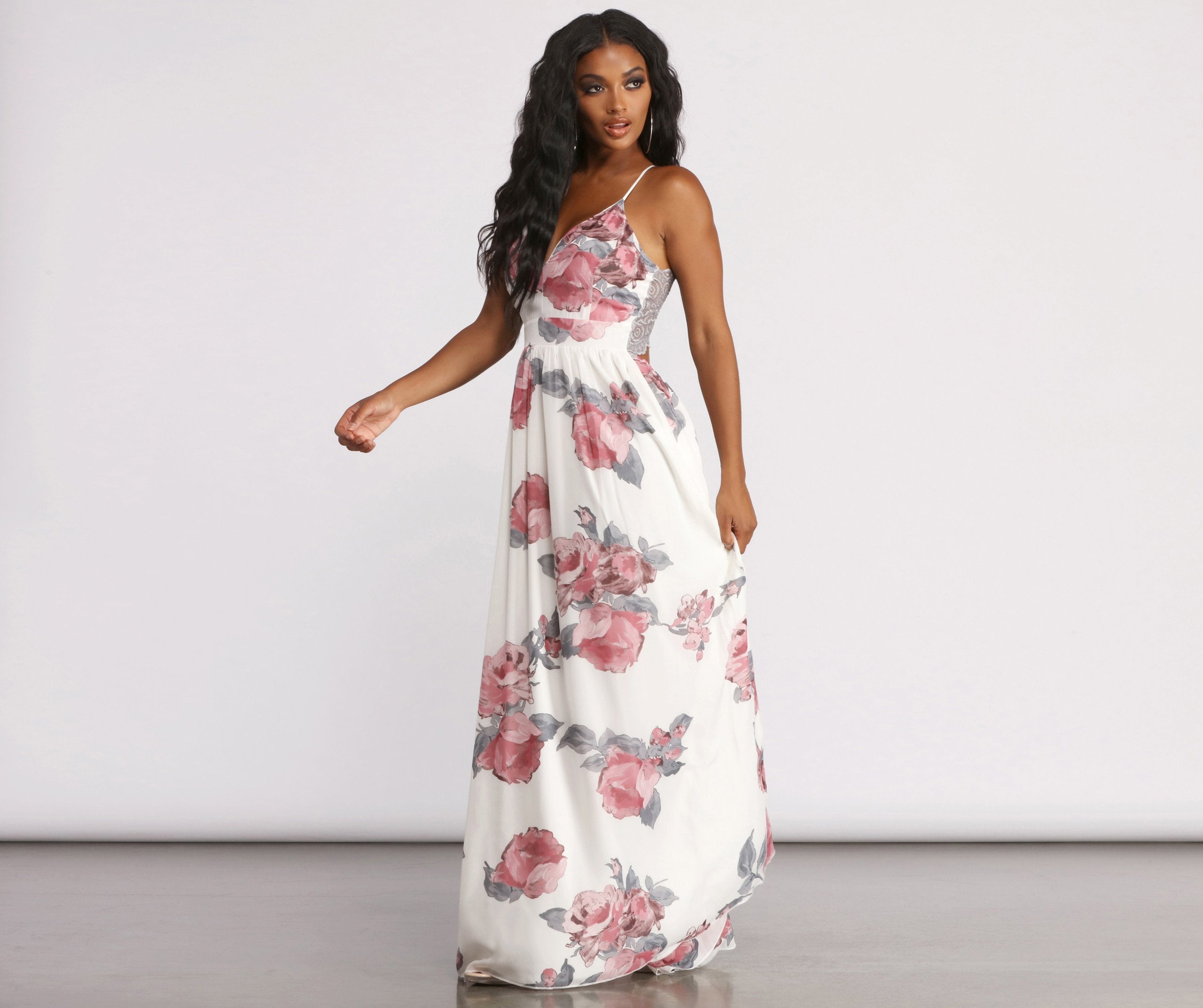 Bloom With Beauty Maxi Dress - Fashionpara