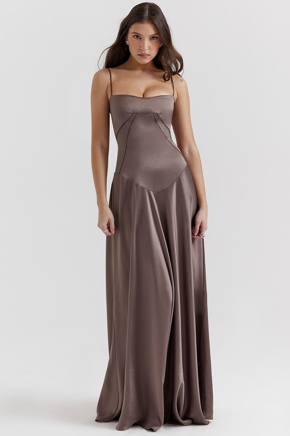 Classic Elegant Cami Backless Dress for Modern Fashion Wear