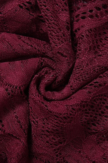 Lace Strapless Party Dress - View 6 | VelvetHem