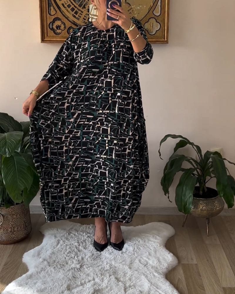 Nastasia Stylish and Elegant Summer Dress for Women Relaxed Modern Fit
