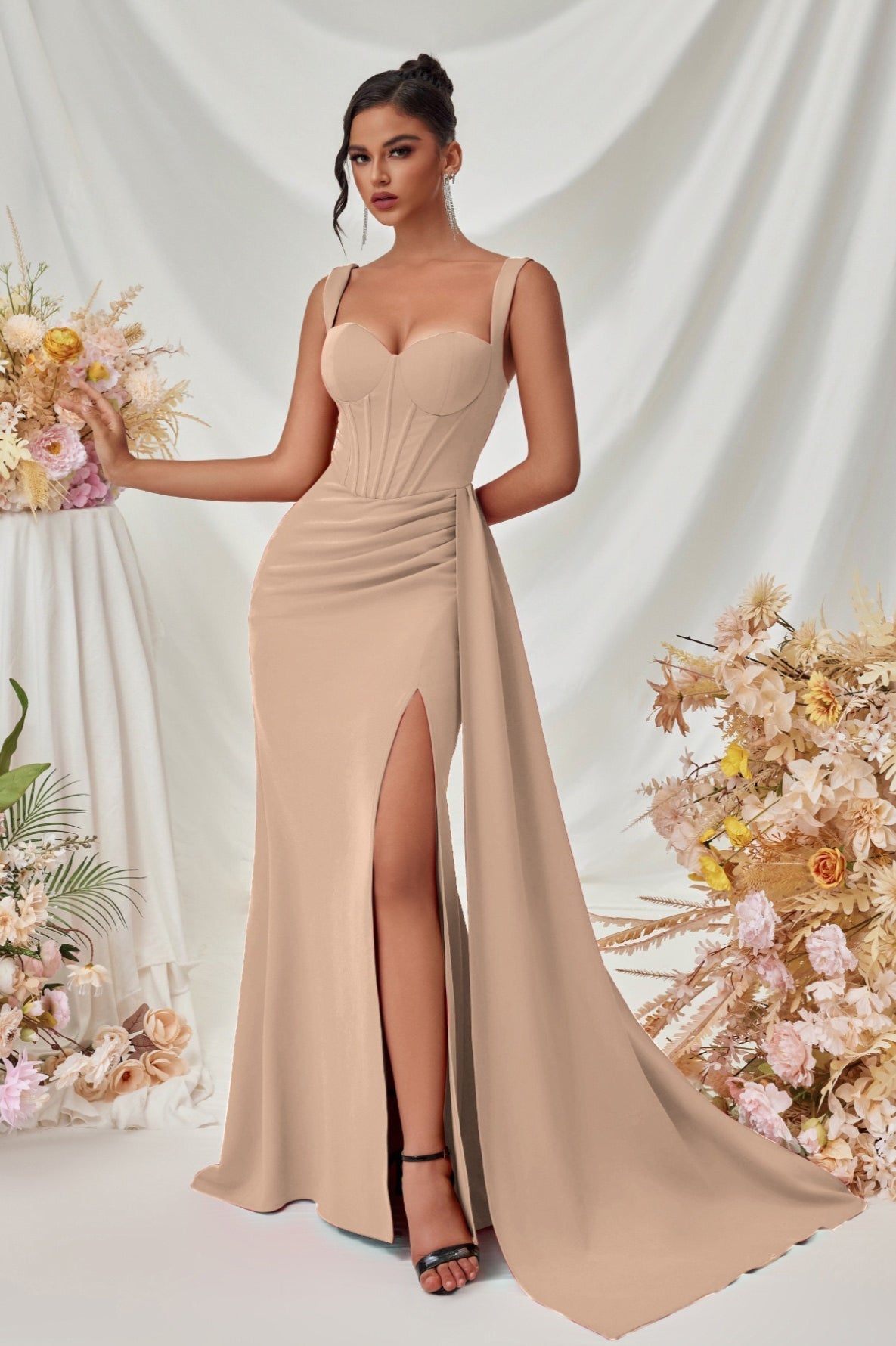 Modern Sexy Bodycon Slit Dress for Modern Fashion Wear Boutique Fashion Style
