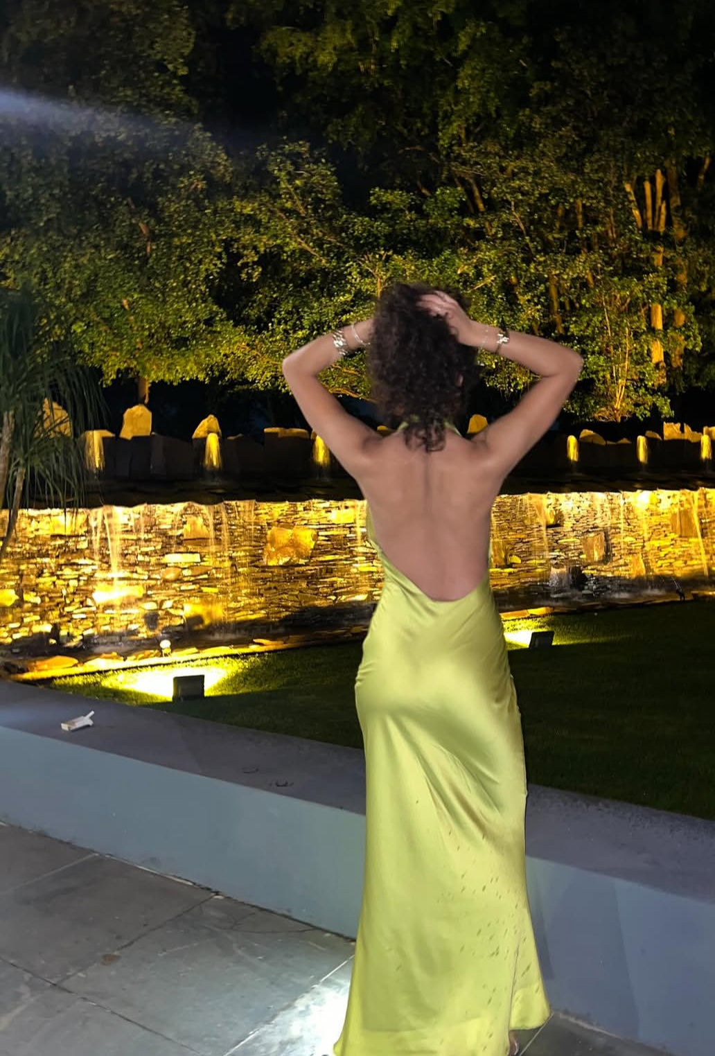 Halter Backless Long Prom Dress Satin Formal Party Dress J7876
