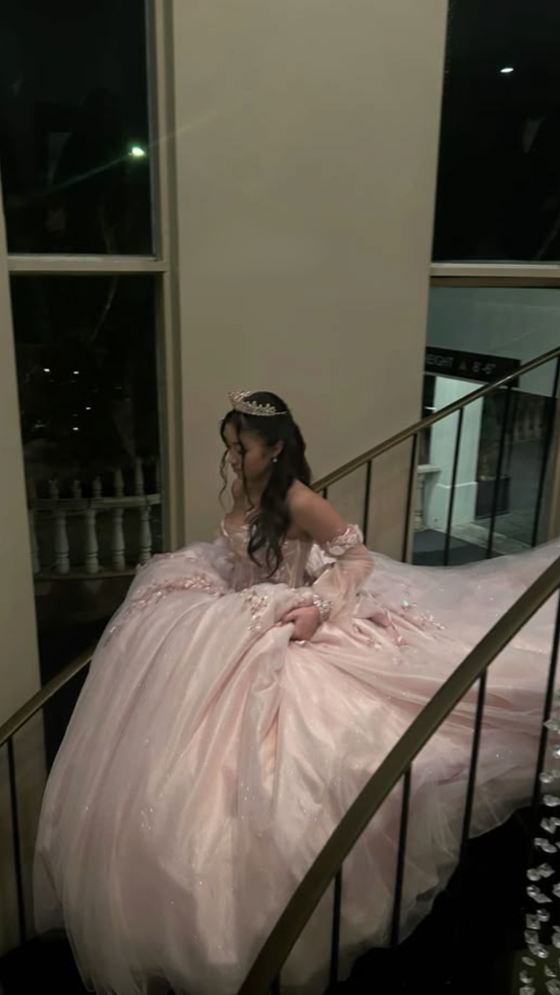 Appliques Tulle Quinceanera Dress Ball Gown,Sweet 16 Dress - View 4 | FashionDia