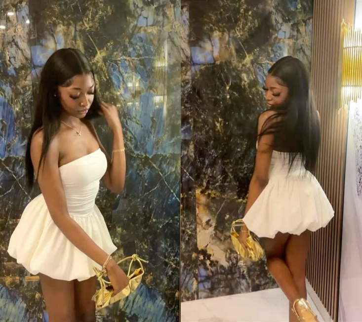 Strapless White Homecoming Dress Short Party Dress fg7709