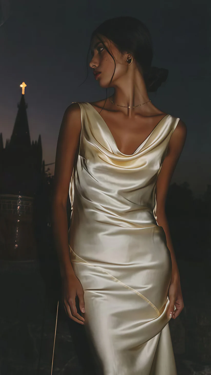 Sexy Backless Satin Sheath Prom Dress Long Evening Dress Y8280 - VelvetHem