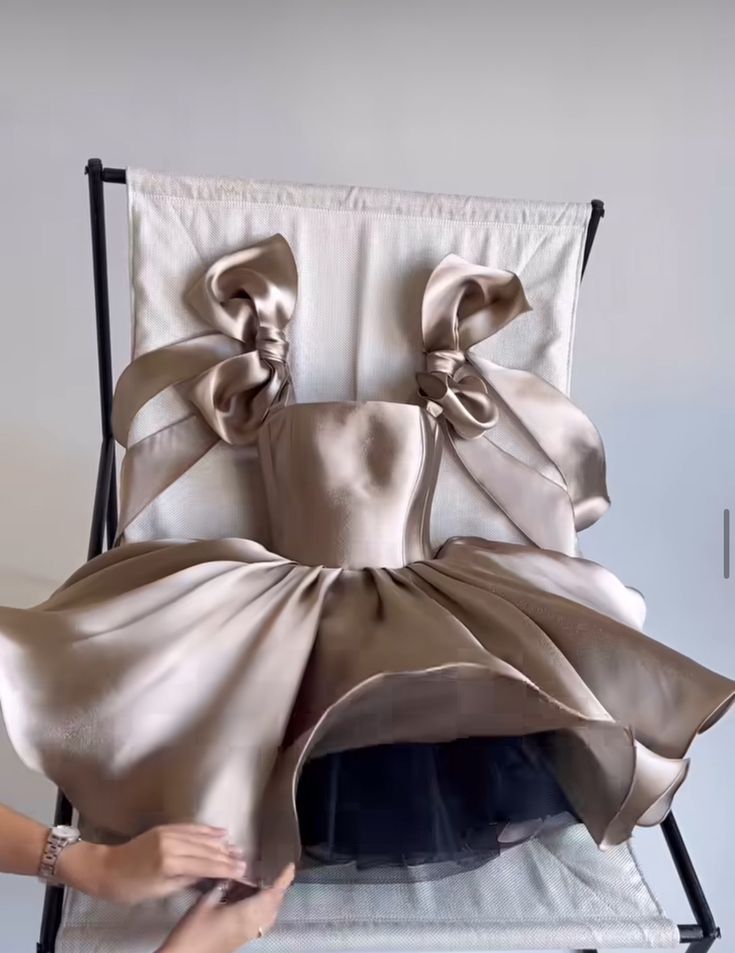 chic ball gown brown homecoming dress 16th birthday outfits - FashionDia