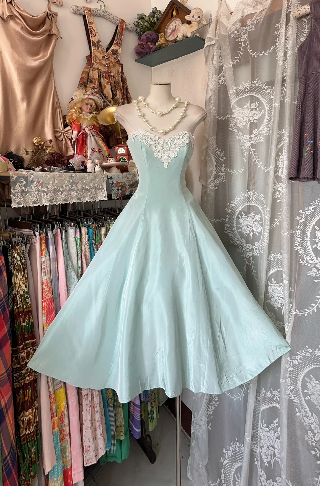 Light Green Strapless Satin Appliques Birthday Dress Classy A Line Homecoming Dress