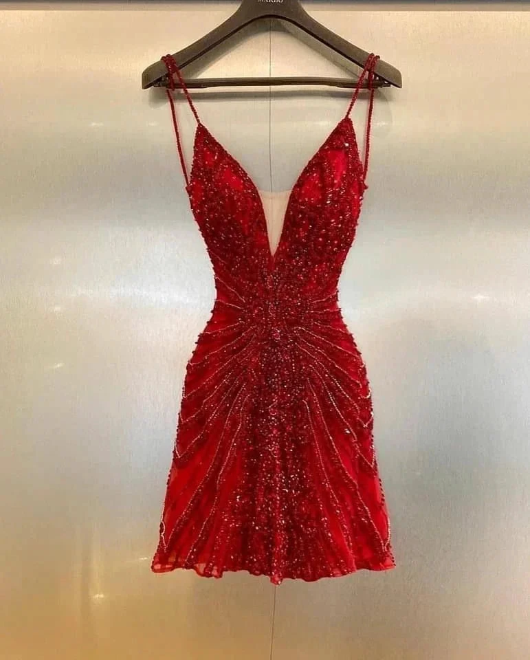 stunning cocktail dresses party dresses mini homecoming dress (ZD11734)