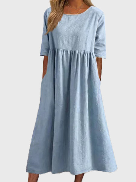A Vintage Style Dress with Delicate Timeless Details