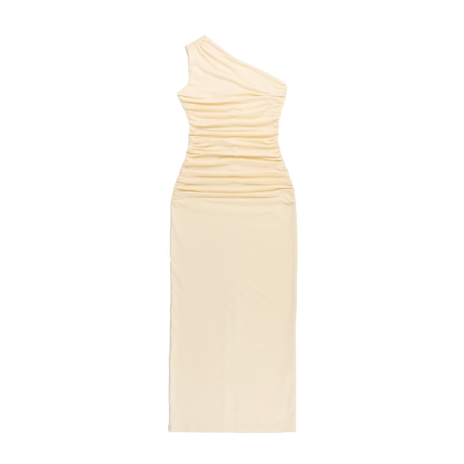 Zuma Assymetrical Dress Yellow