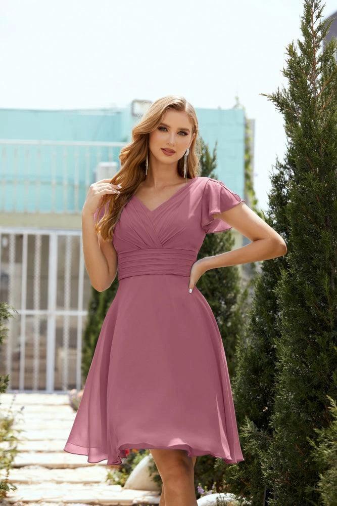 Knee Length Homecoming Dresses Formal Cocktail Prom Gown 28013 by numbersea