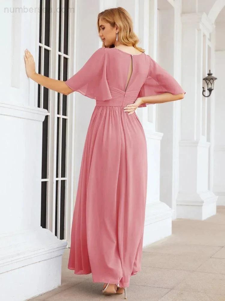 ZapDress Bridesmaid Dresses for Women Wedding Long Party Prom Dress 28068 (ZD16988)