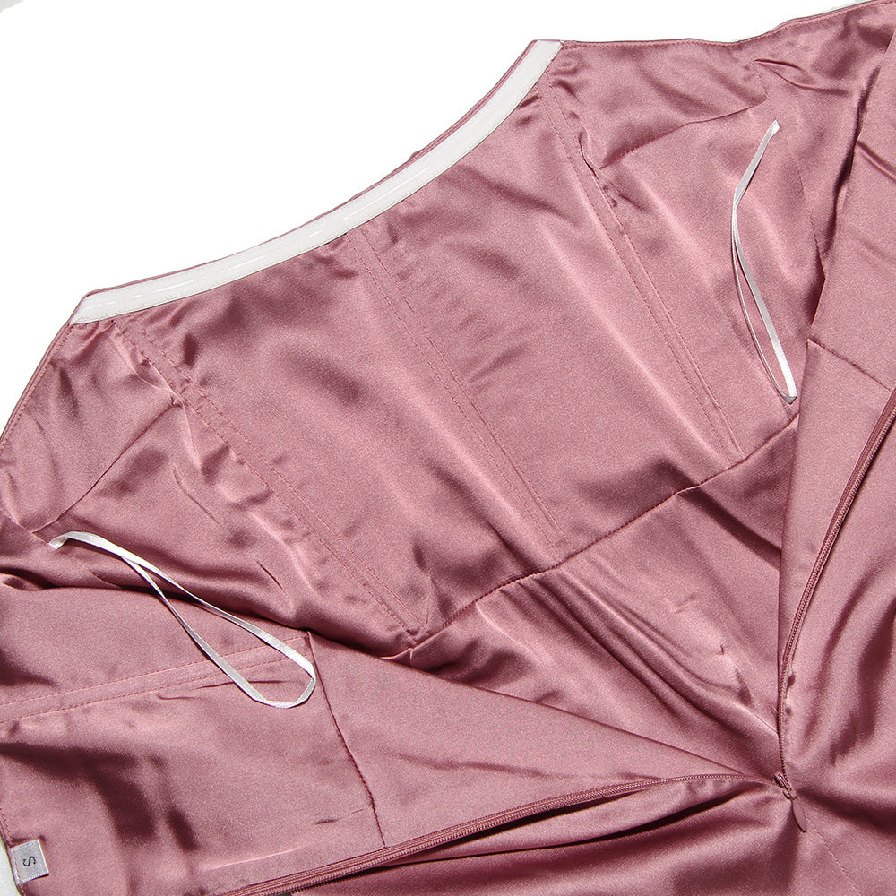 Cassio Mini Dress Rose Red