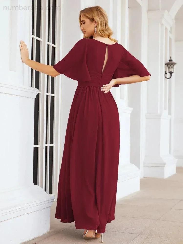 ZapDress Bridesmaid Dresses for Women Wedding Long Party Prom Dress 28068 (ZD16988)