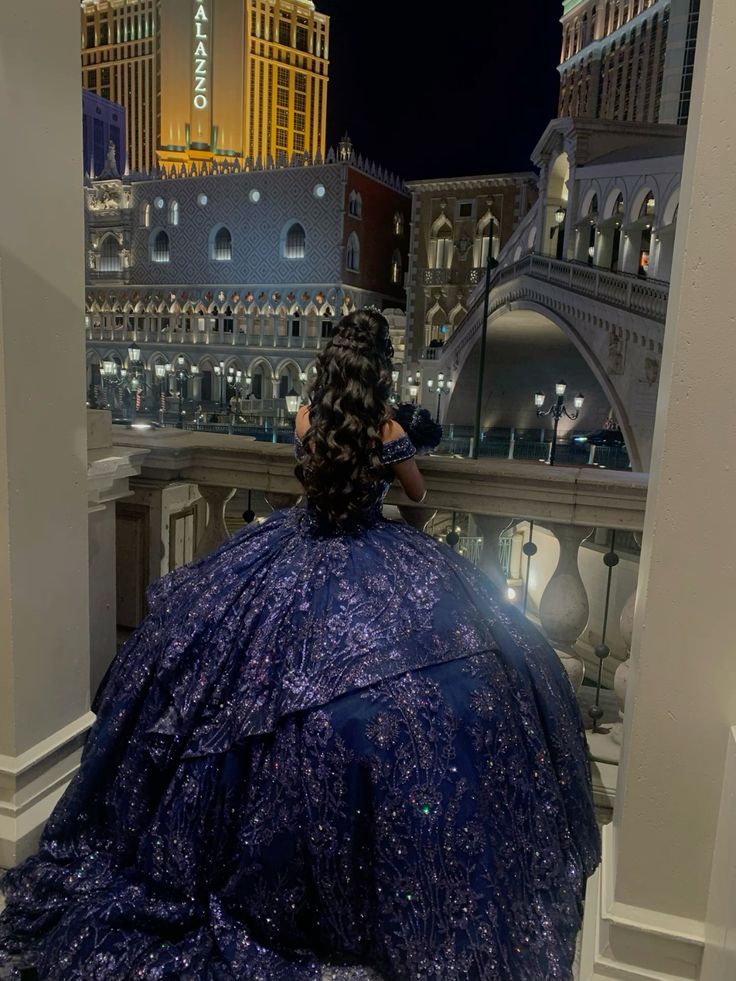 A-Line Navy Blue Off-the-Shoulder Quinceanera Dresses Sweet 16 Dress Ball Gown - FashionDia