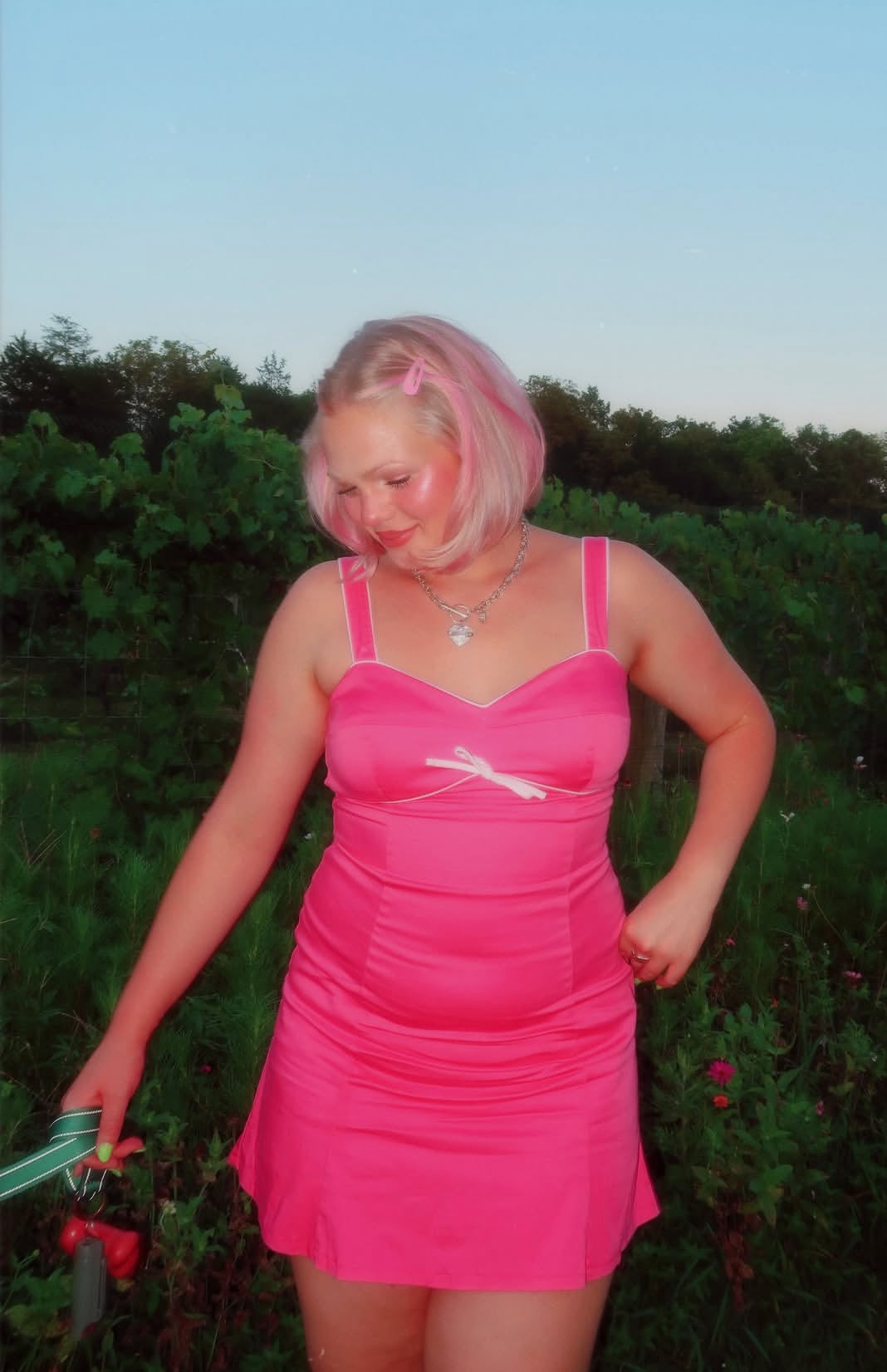 Pink Satin Homecoming Dress Short Birthday Dress J7849