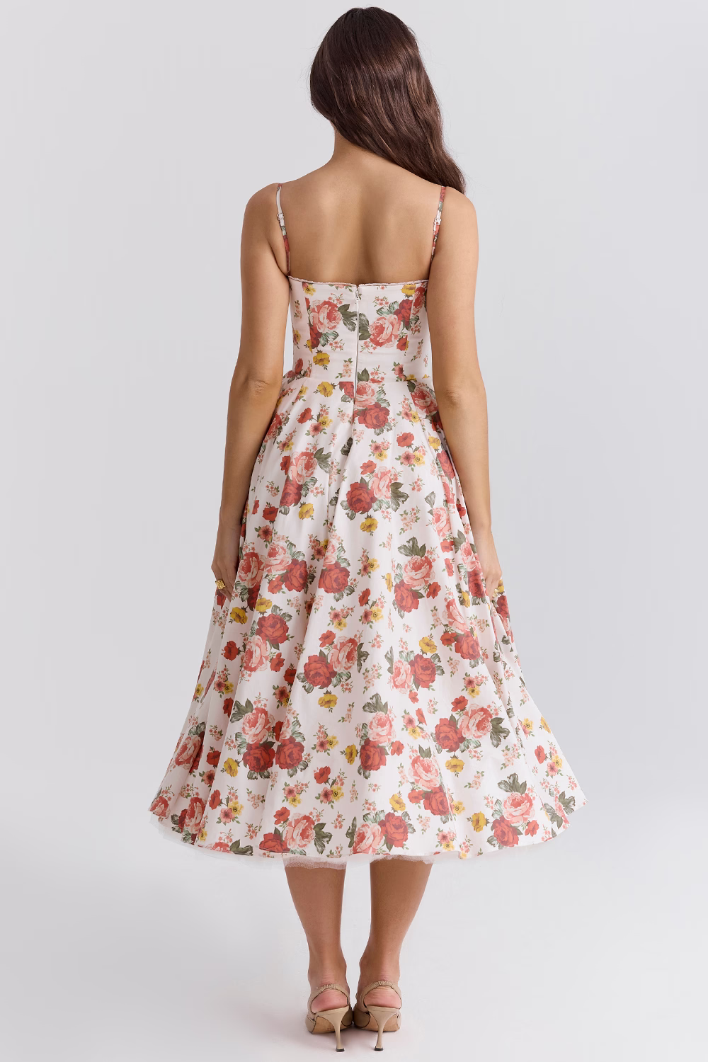 Beatriz Boutique Satin Dress for Parties Designer Edit