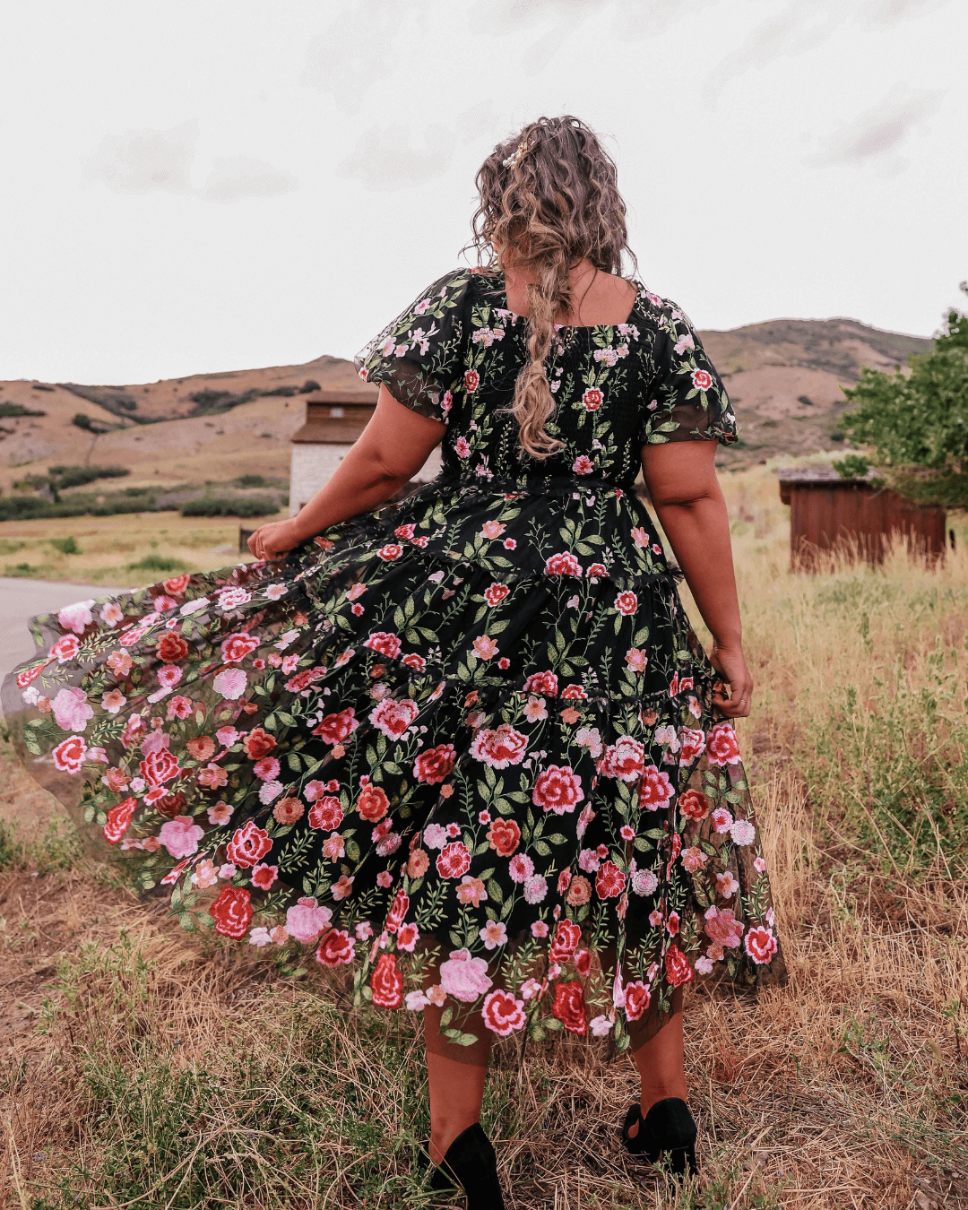 Floral Printed Dress - Fashionpara