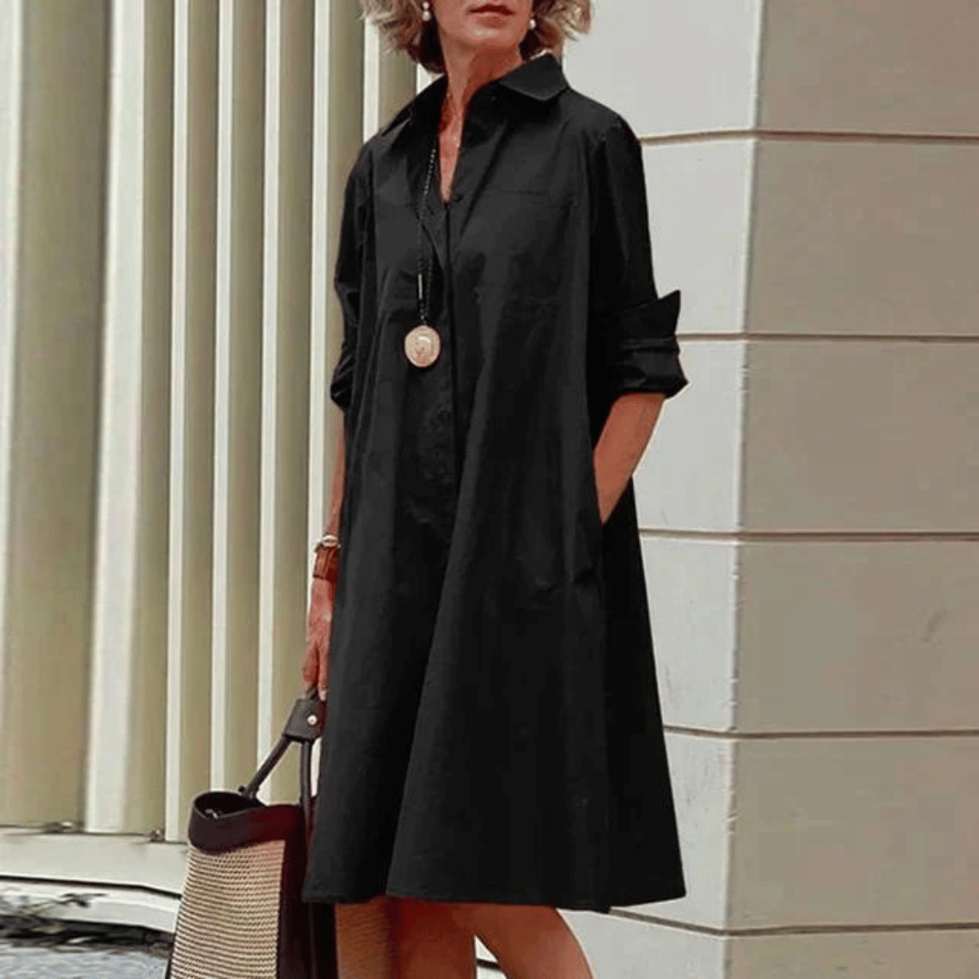 Andrea Simple and Stylish Summer Dress for Women Elegant Evening Look
