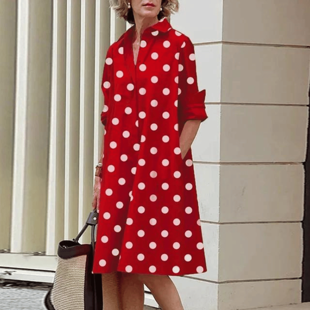 Andrea Simple and Stylish Summer Dress for Women Elegant Evening Look