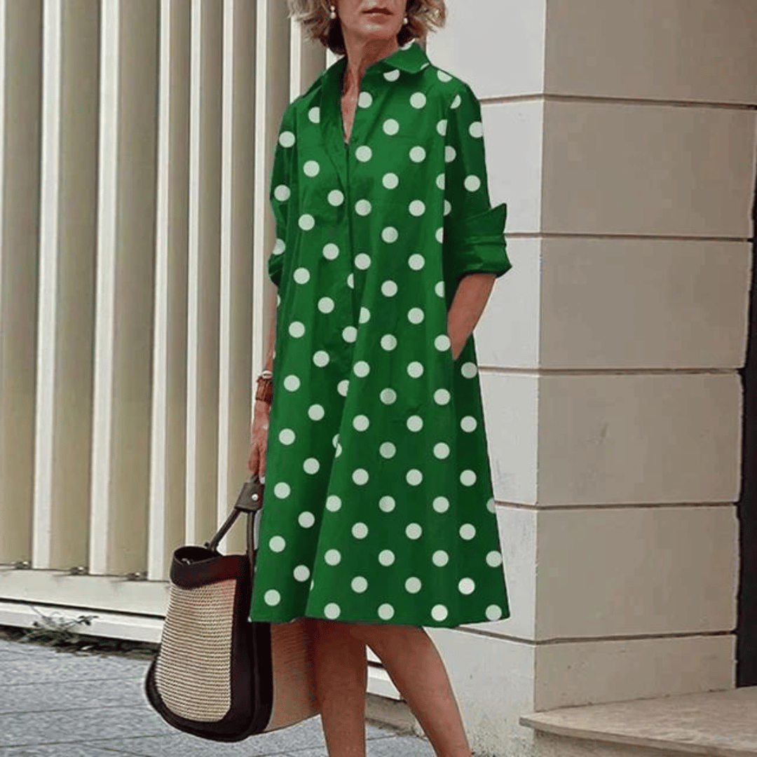 Andrea Simple and Stylish Summer Dress for Women Elegant Evening Look