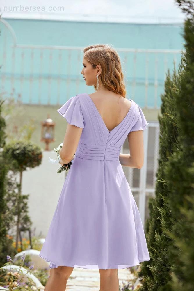 Knee Length Homecoming Dresses Formal Cocktail Prom Gown 28013 (ZD16946)