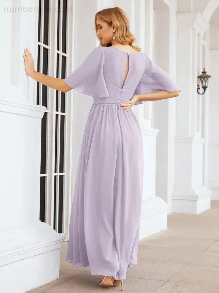 ZapDress Bridesmaid Dresses for Women Wedding Long Party Prom Dress 28068 (ZD16988)