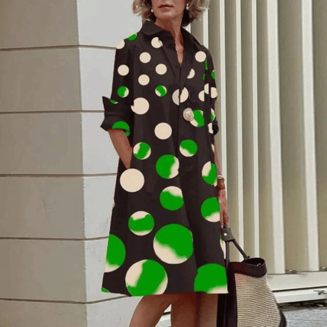 Andrea Simple and Stylish Summer Dress for Women Elegant Evening Look