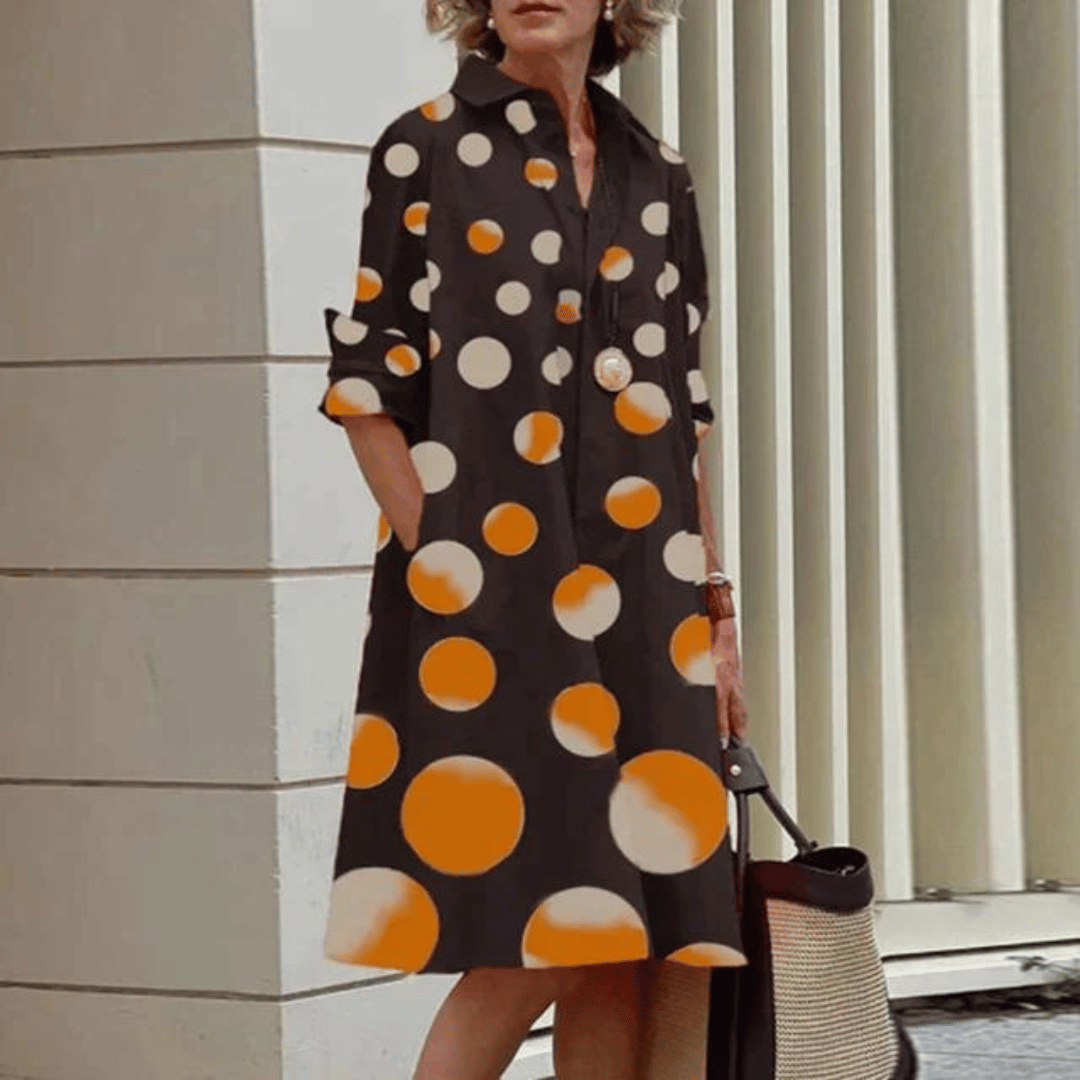 Andrea Simple and Stylish Summer Dress for Women Elegant Evening Look