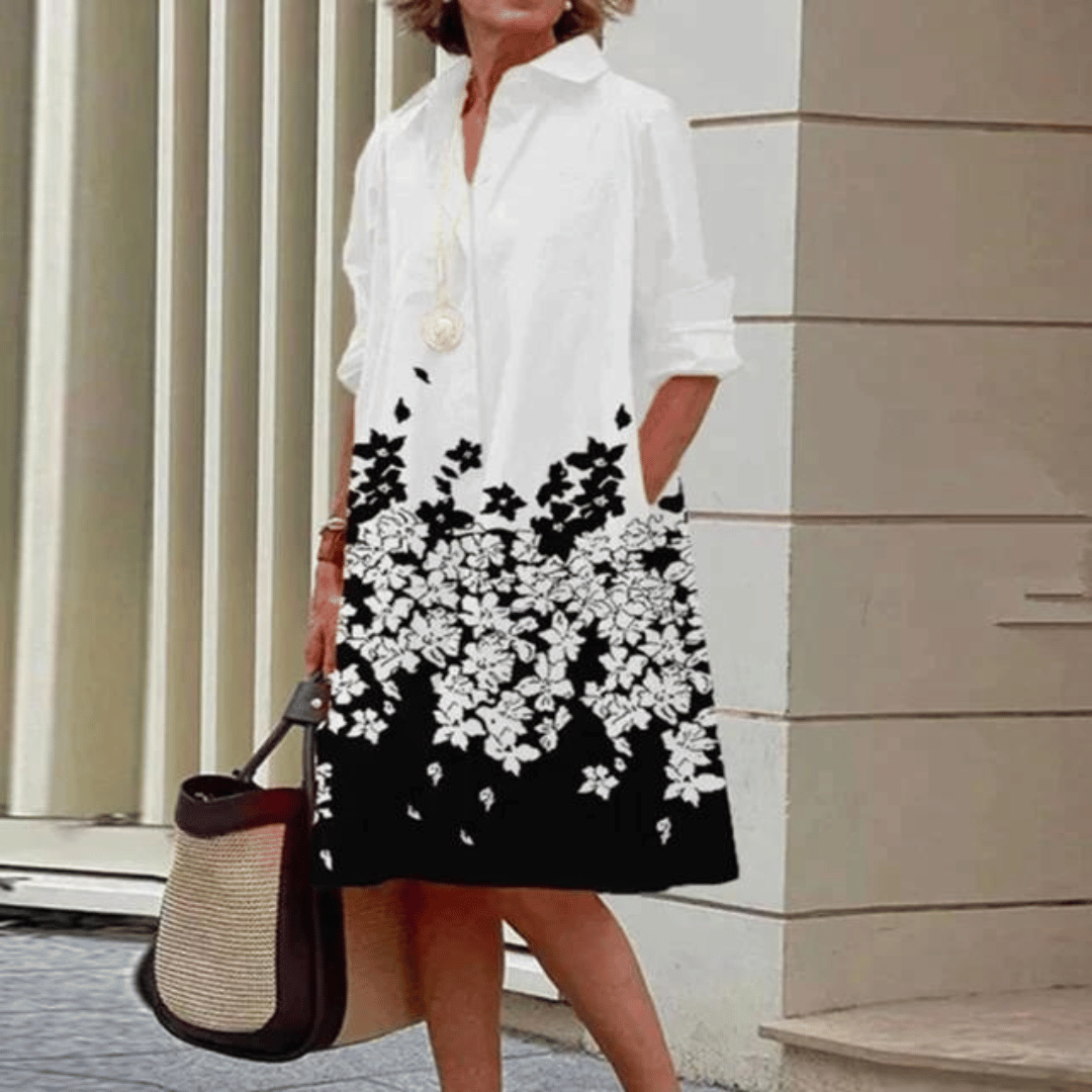 Andrea Simple and Stylish Summer Dress for Women Elegant Evening Look