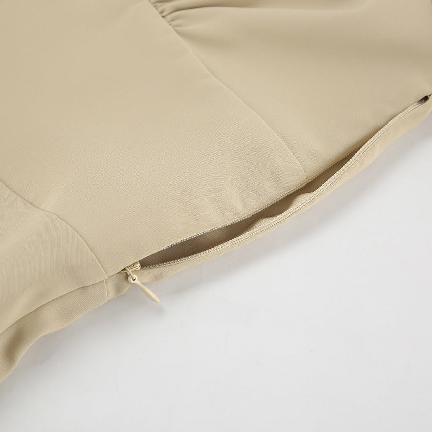 Like a Lady Mini Dress Khaki