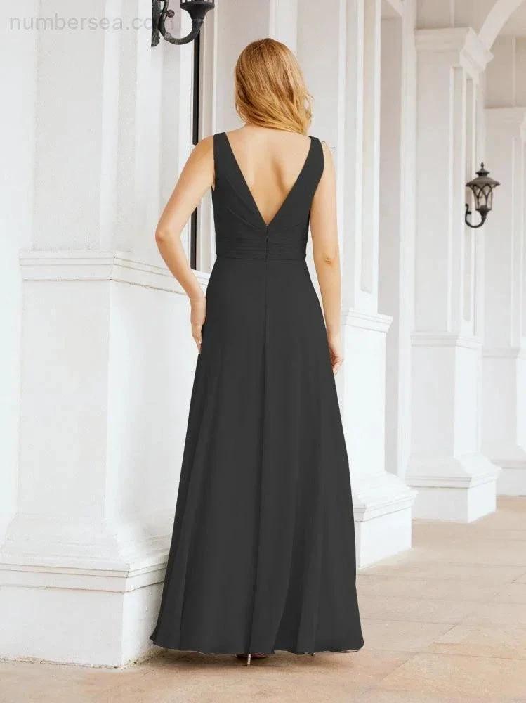 ZapDress Bridesmaid Dresses for Wedding Ruffles Long Formal Prom Gowns 28039 (ZD16999)