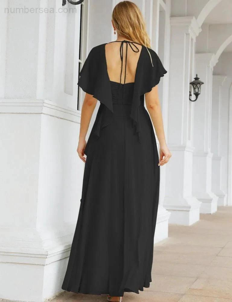 ZapDress Bridesmaid Dresses Backless Formal Prom Gowns for Evening Party Mother of The Bride Dress 28040 (ZD16998)