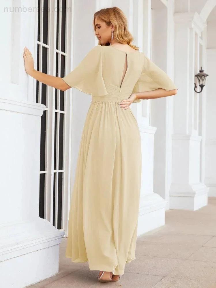 ZapDress Bridesmaid Dresses for Women Wedding Long Party Prom Dress 28068 (ZD16988)