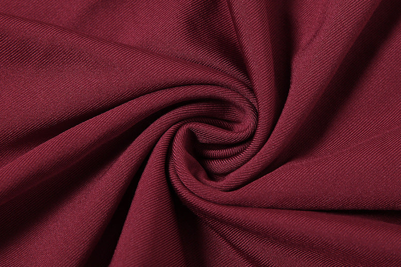 Ruffle Radiance Dress Red