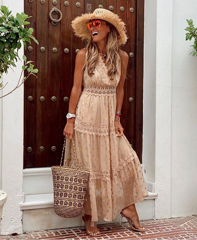 Maitena Classic and Stylish Summer Dress for Women Bold Statement Look