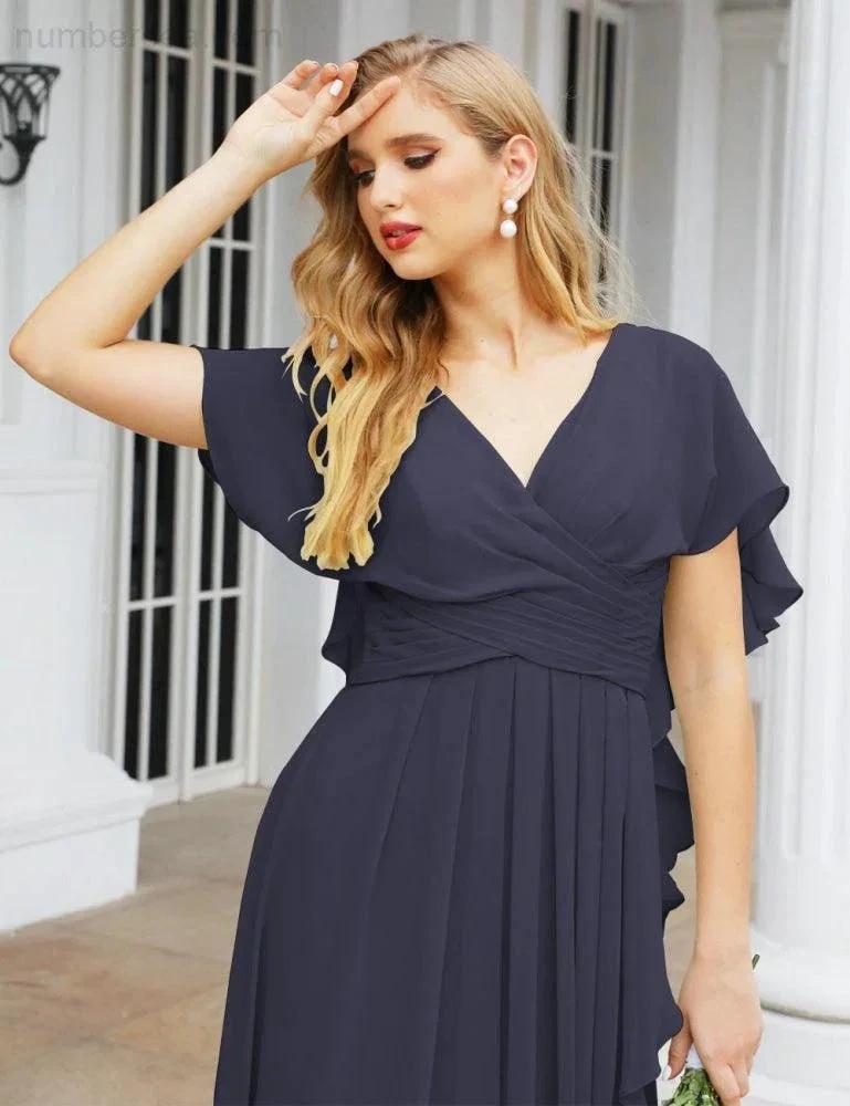 ZapDress Bridesmaid Dresses Backless Formal Prom Gowns for Evening Party Mother of The Bride Dress 28040 (ZD16998)