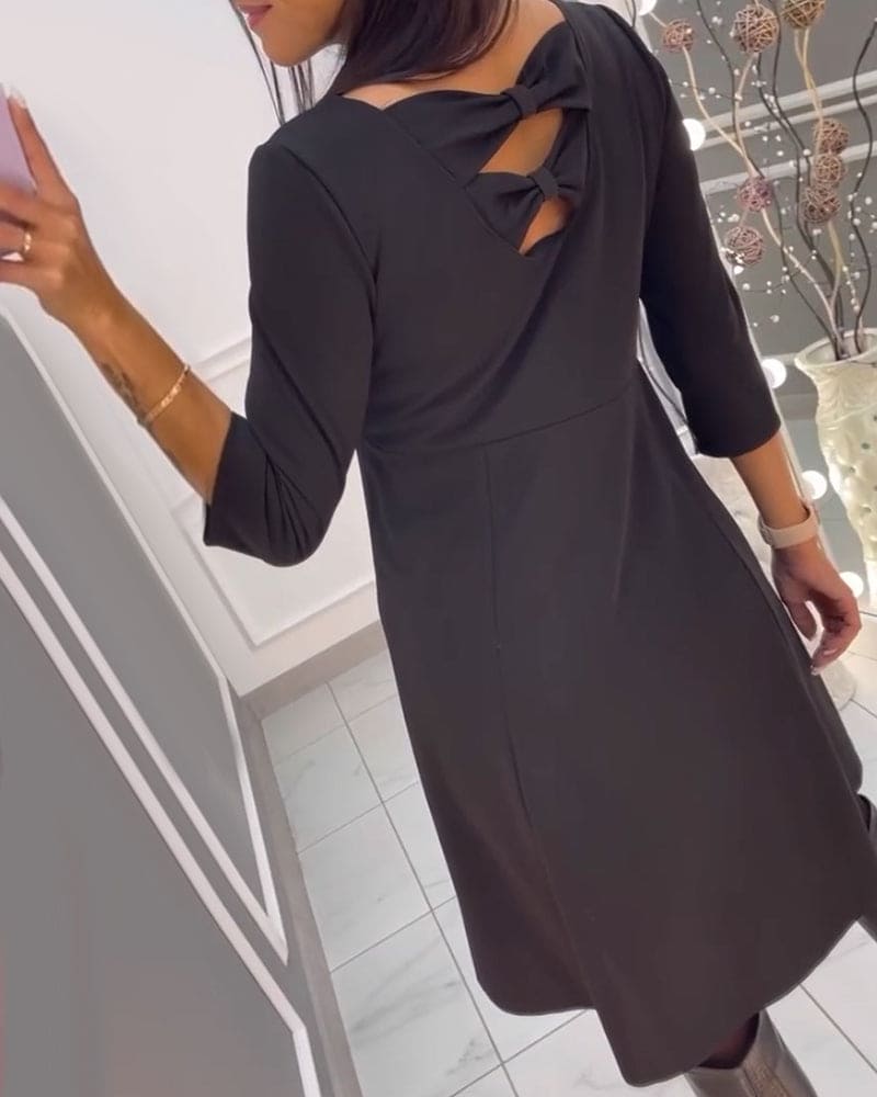Nikol Tailored and Elegant Summer Dress for Women Elegant Evening Look