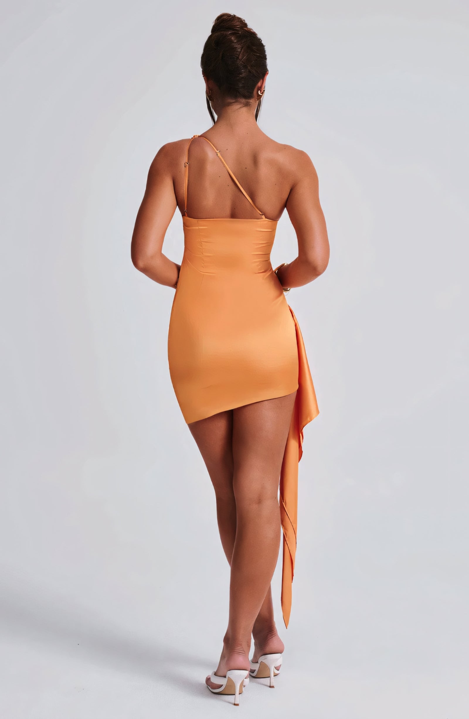 Viviana Minimalist Mini Dress Elevated Occasion Wear