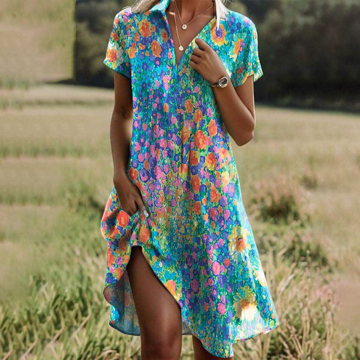 Zola Aesthetic Summer Dress Everyday Luxe Edit