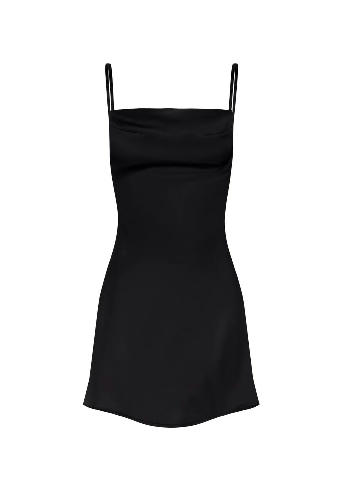 Midnight Black Dress Cute Party Dress Backless Club Dress - View 4 | FashionDia